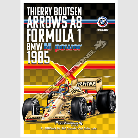 Thierry Boutsen A3 Poster