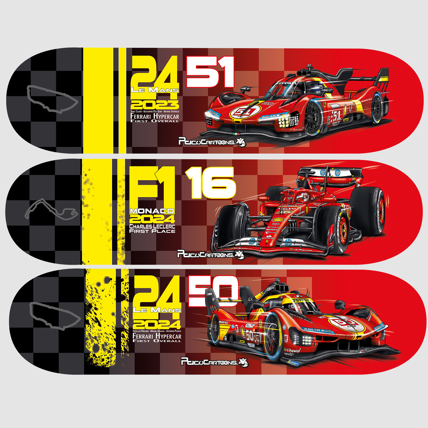 Ferrari Triptych