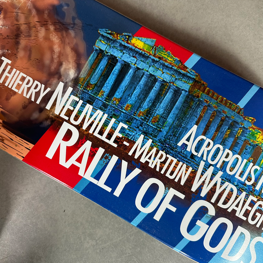 THIERRY NEUVILLE - MARTIJN WYDAEGHE - Rally of Gods 2024 Cartoon Skateboard deck!