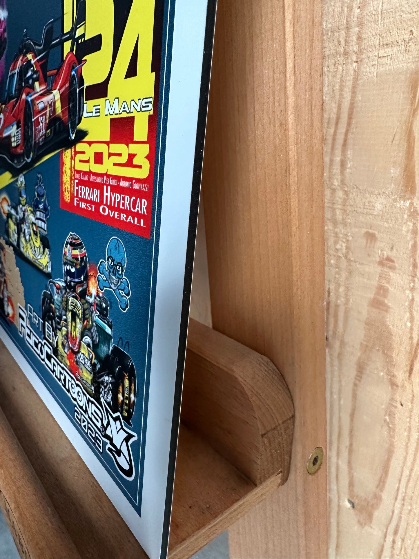 A year in Cartoon Motorsport 2023: A3 on Dibond