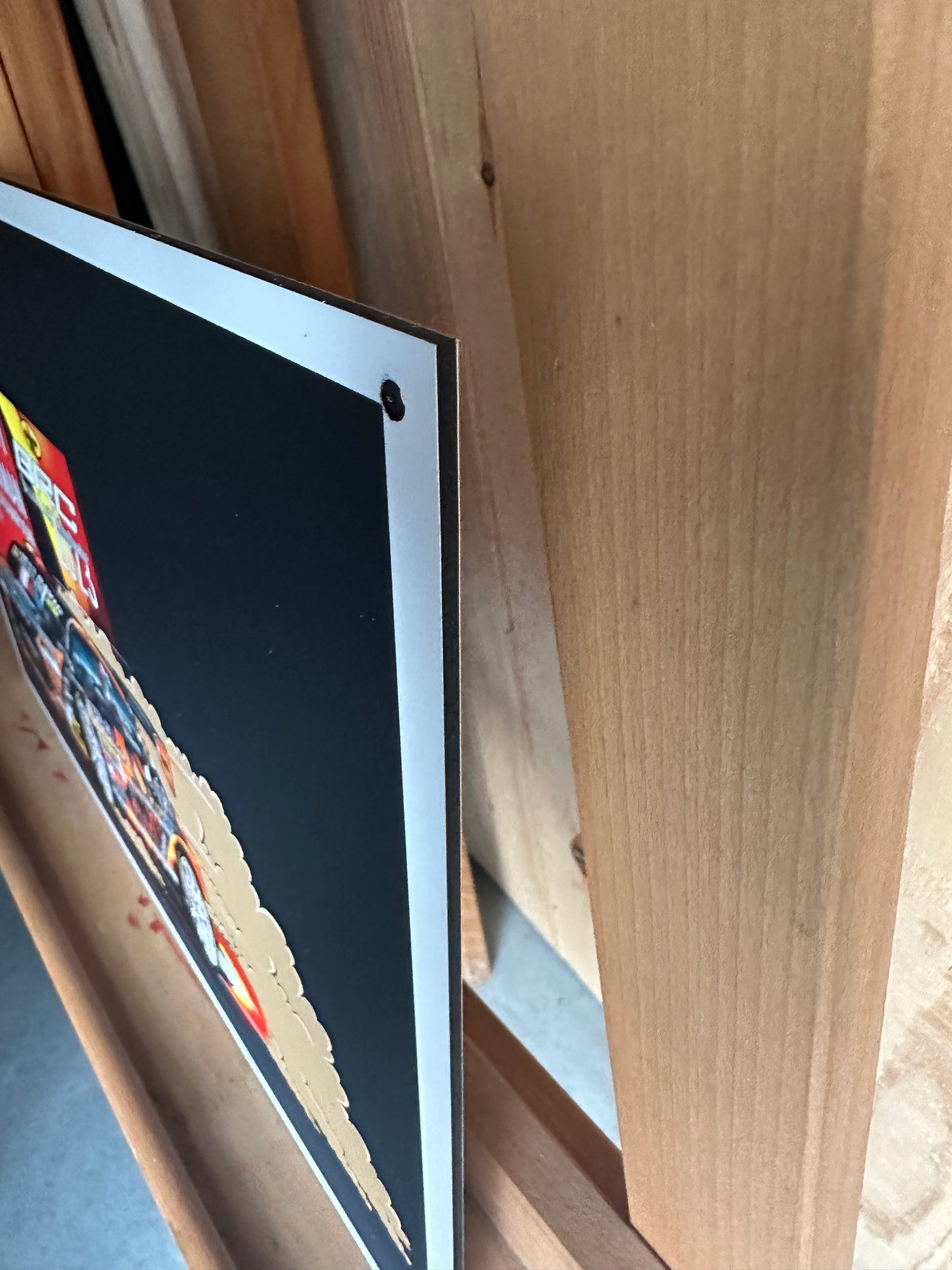 Maxime Potty - Renaud Herman A3 on Dibond print!