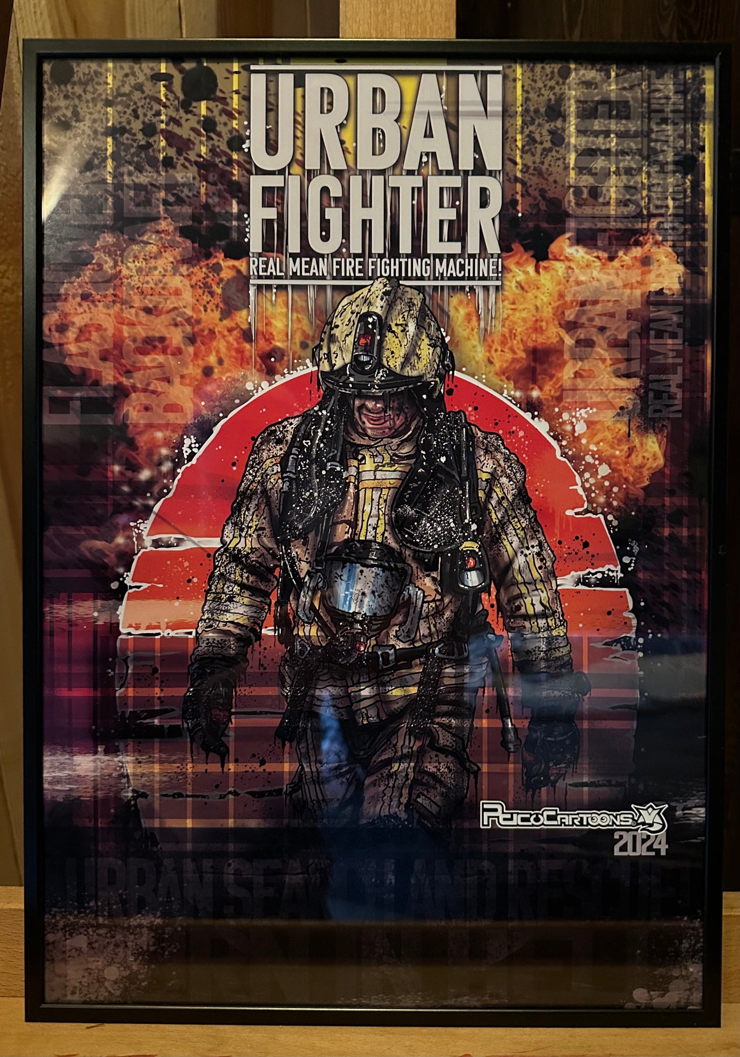 Urban Fighter - Print A3