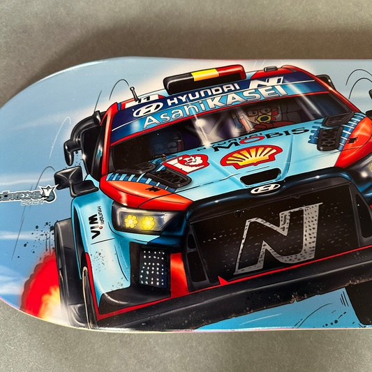 THIERRY NEUVILLE - MARTIJN WYDAEGHE - Monte 2024 Cartoon Skateboard deck!