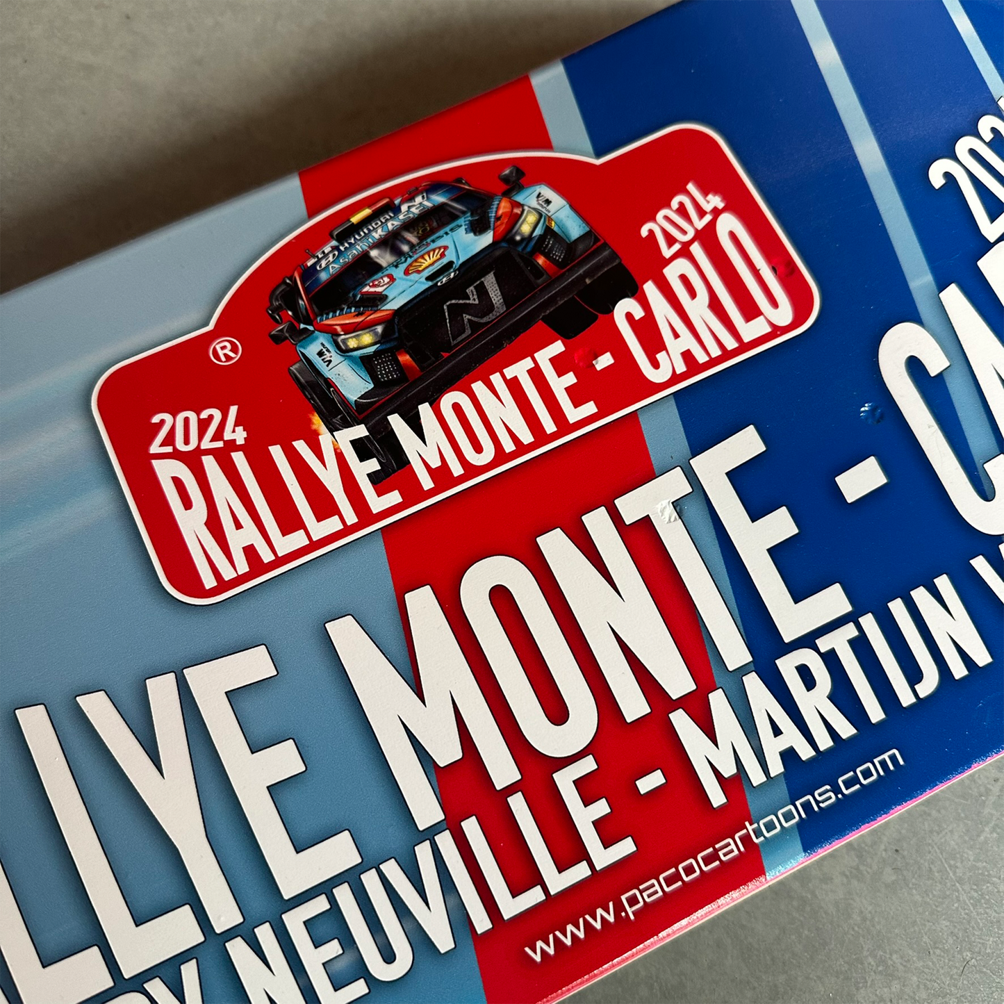 THIERRY NEUVILLE - MARTIJN WYDAEGHE - Monte 2024 Cartoon Skateboard deck!
