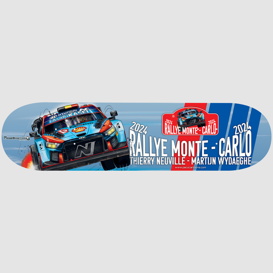 THIERRY NEUVILLE - MARTIJN WYDAEGHE - Monte 2024 Cartoon Skateboard deck!