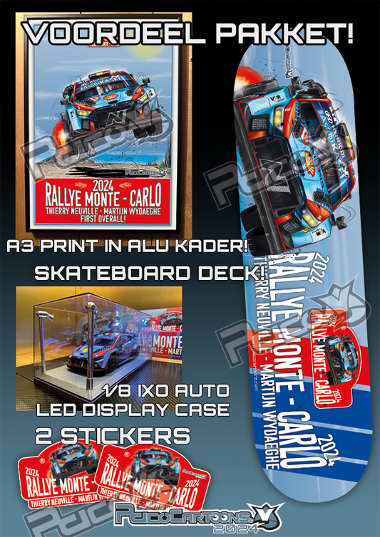 THIERRY NEUVILLE - MARTIJN WYDAEGHE - Monte 2024 - Ensemble d'avantages