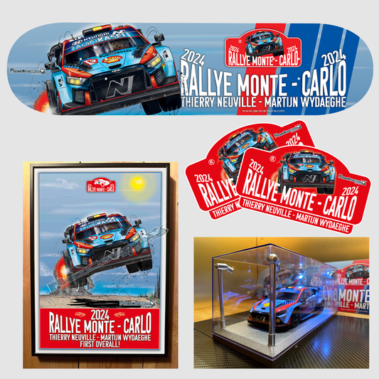 THIERRY NEUVILLE - MARTIJN WYDAEGHE - Monte 2024 - Ensemble d'avantages