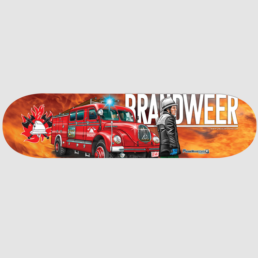 Oldschool Brandweer Skateboard deck!