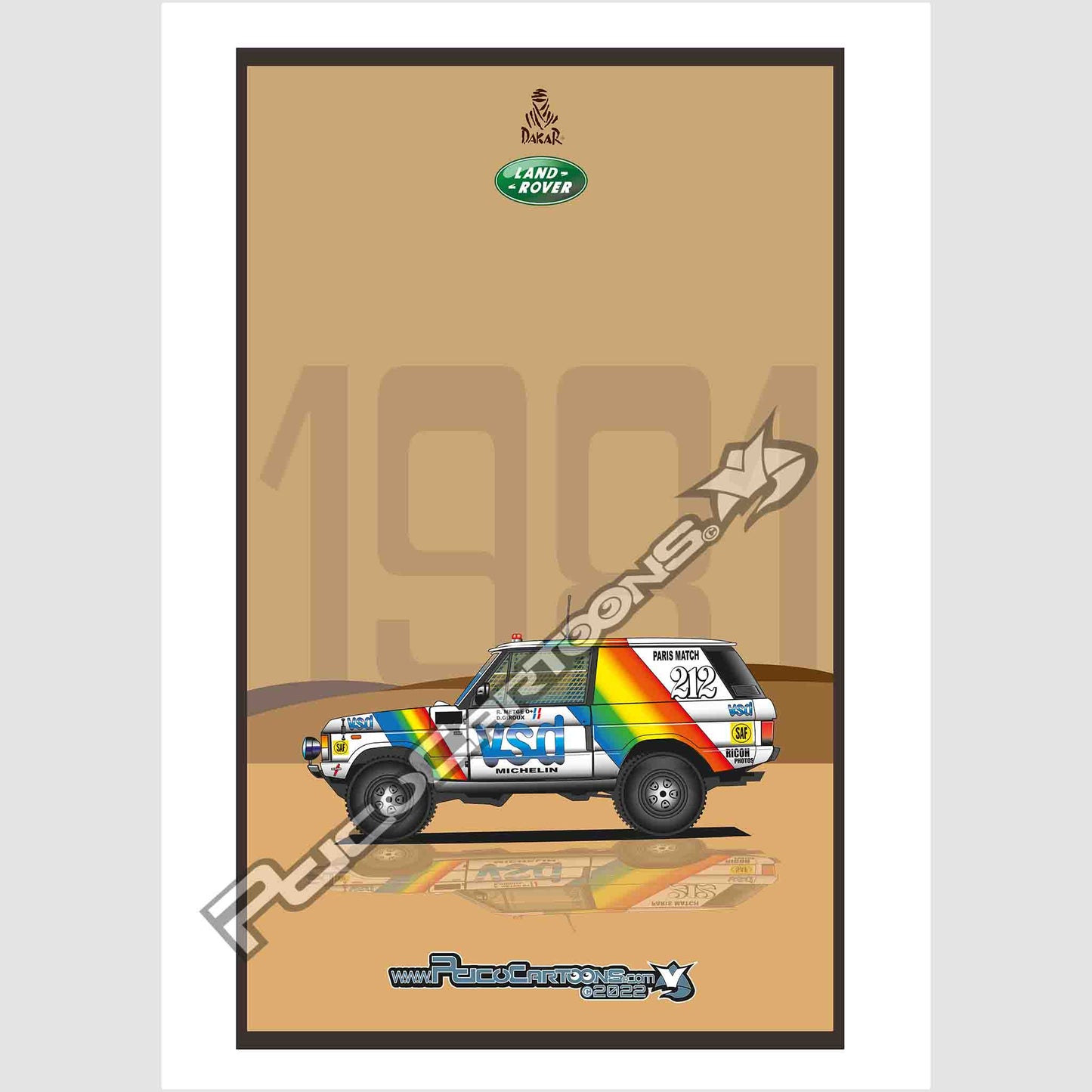Dakar 4 Prints