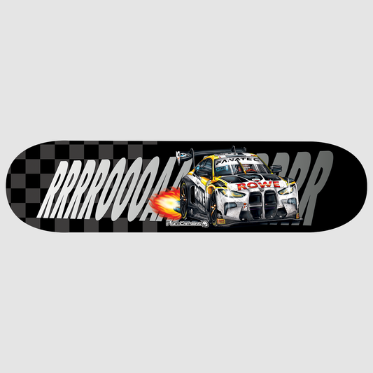 BMW Spa 24H Winner! Cartoon Skateboard deck!
