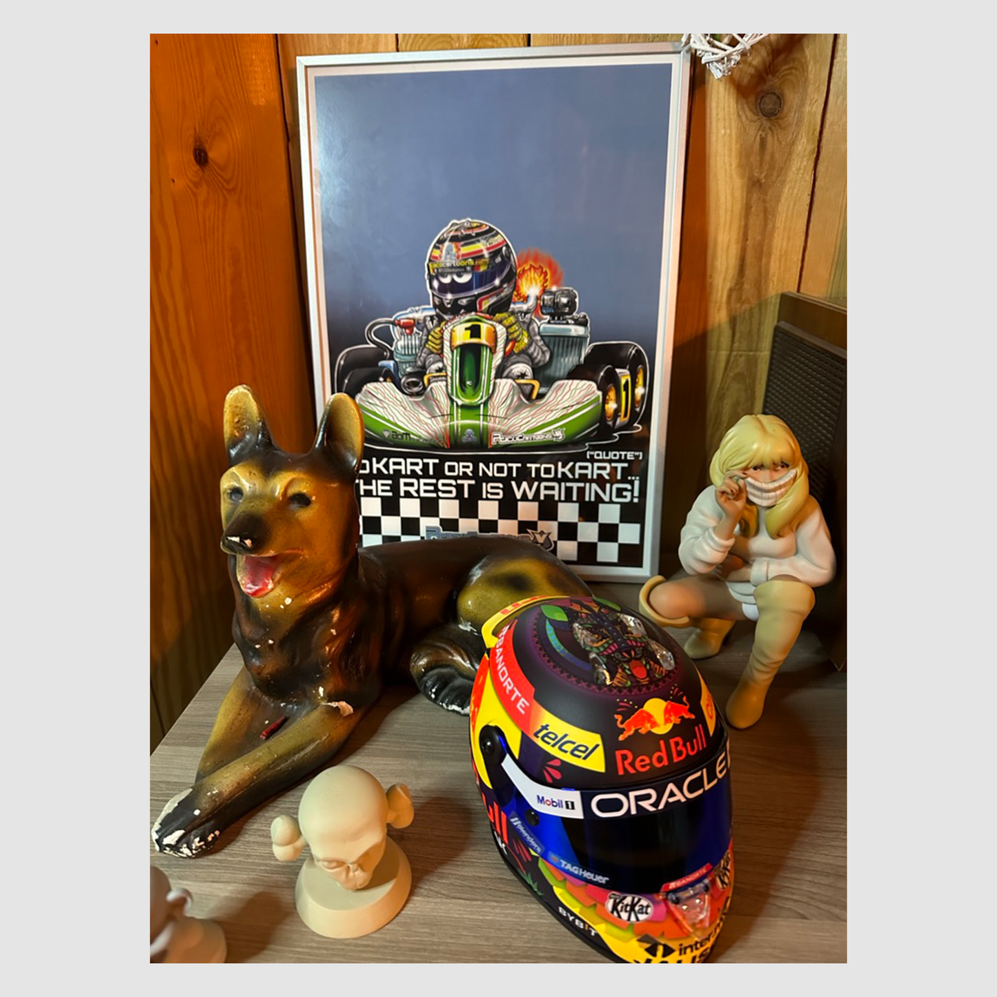 To Kart Or Not To Kart! A3 framed Poster!