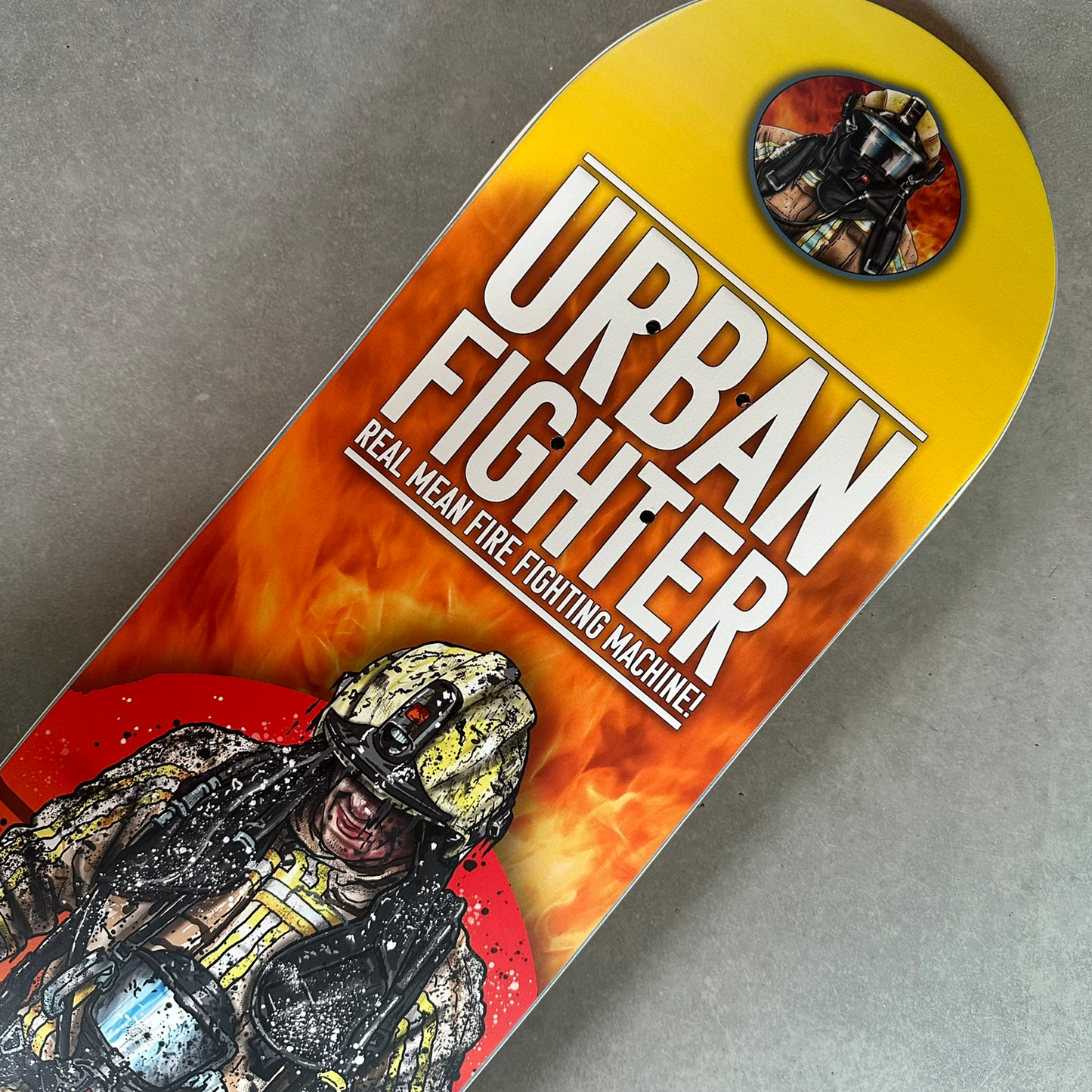 Urban Fighter Skateboard deck!