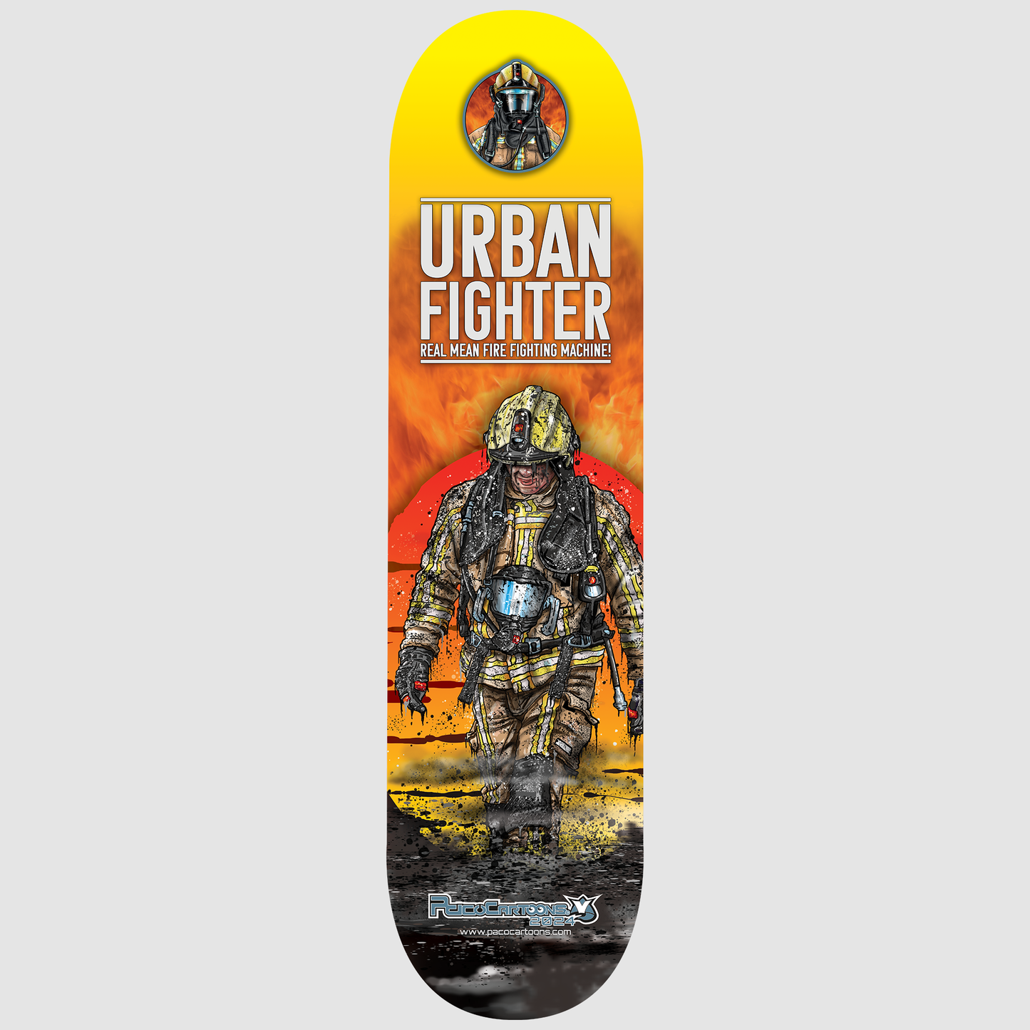 Urban Fighter Skateboard deck!