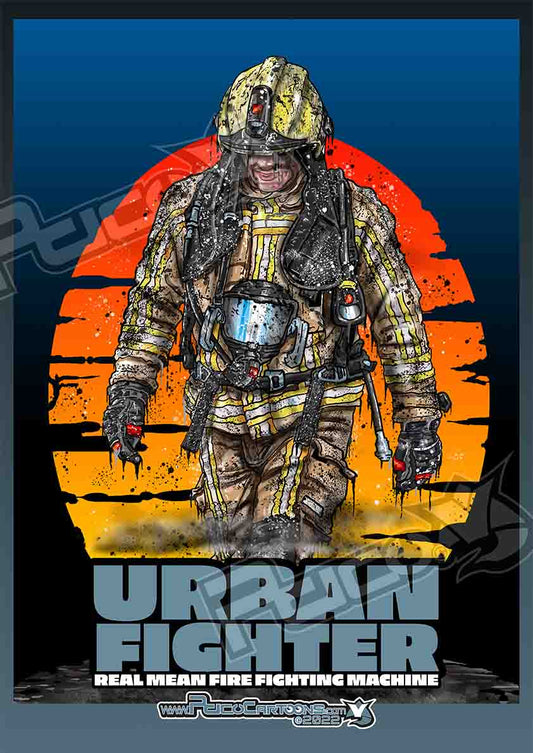 Urban Fighter - Print A3
