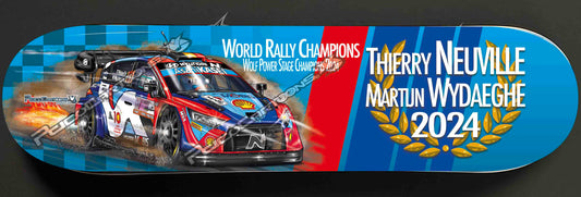  THIERRY NEUVILLE - MARTIJN WYDAEGHE - Vainqueurs du championnat du monde des rallyes 2024 ! 