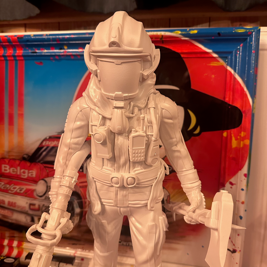 Big Urban Fighter Sculpture