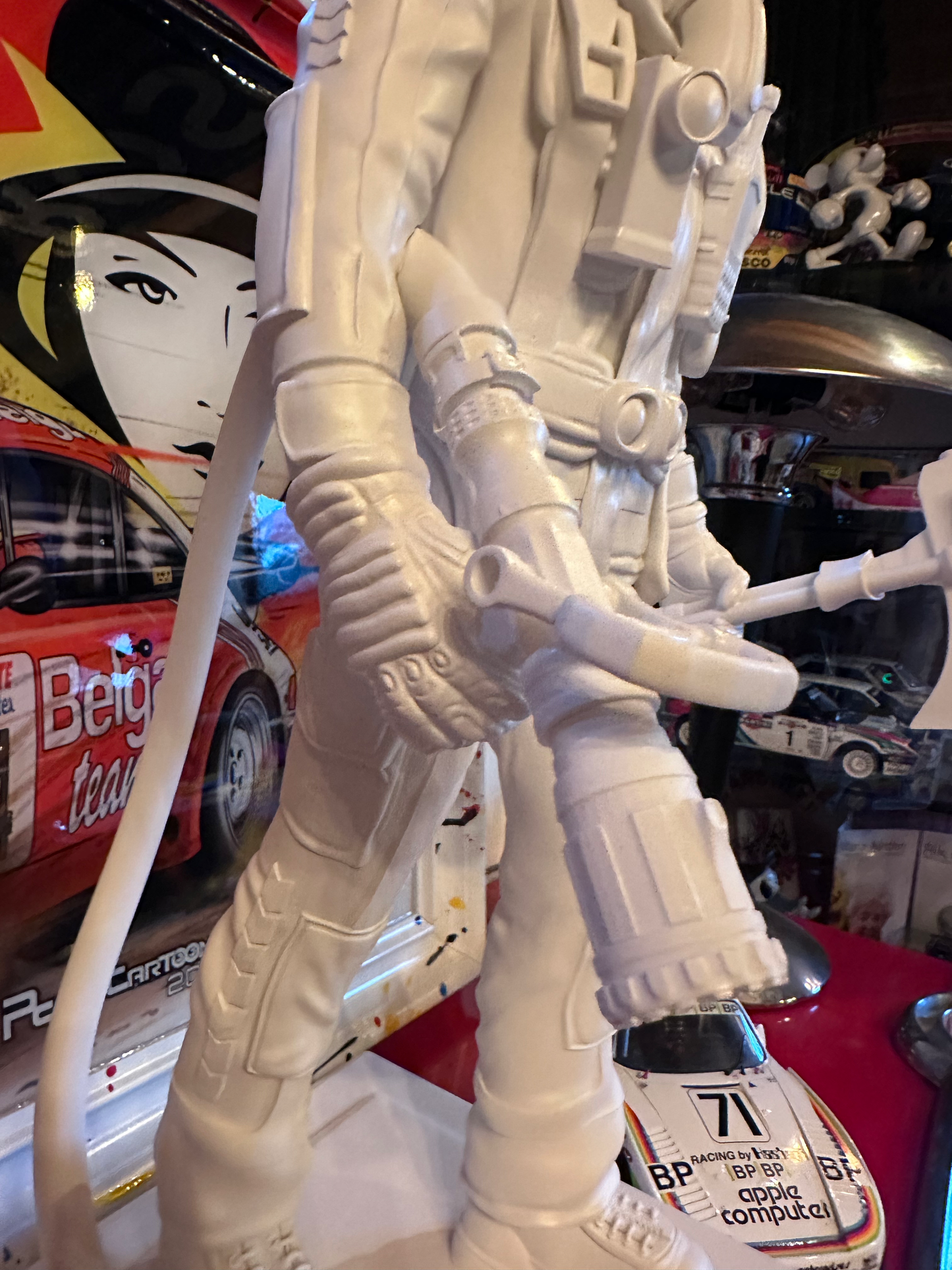 Big Urban Fighter Sculpture