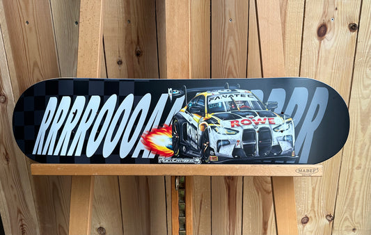 BMW Spa 24H Winner! Cartoon Skateboard deck!