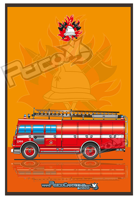 OldSkool Pumper Imprimer A3